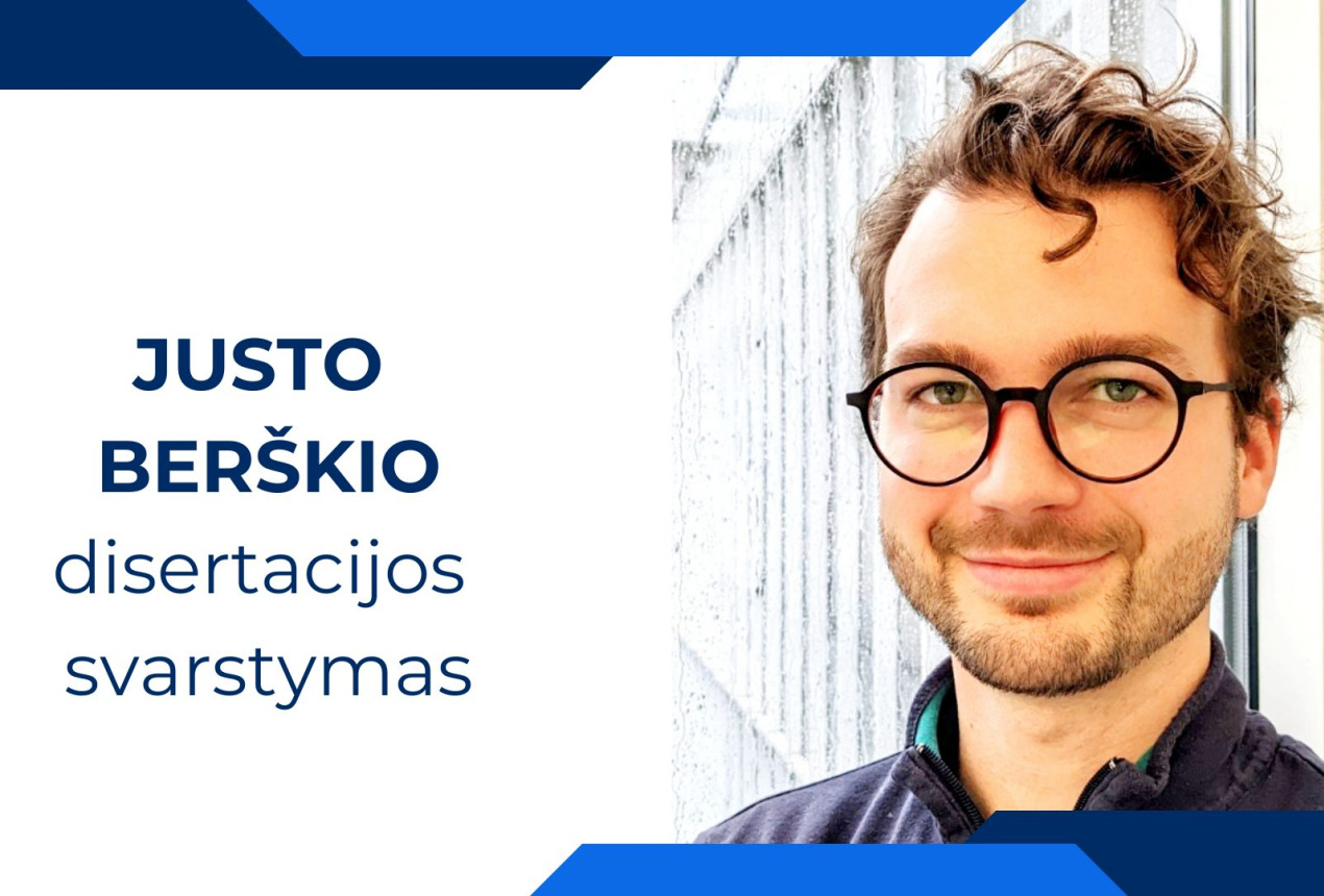 Dokt. Justas Berškys. Nuotrauka iš asmeninio archyvo