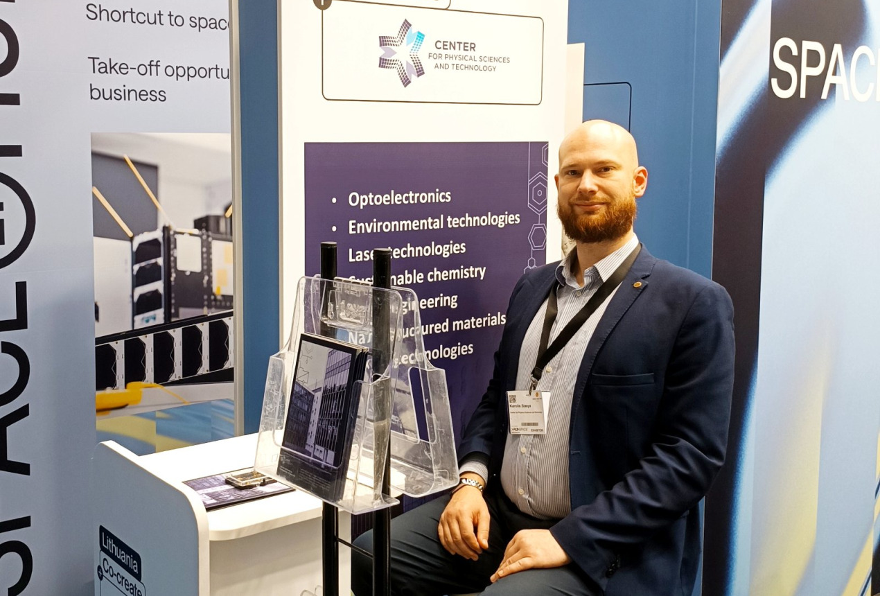 Karolis Stašys. FTMC nuotrauka