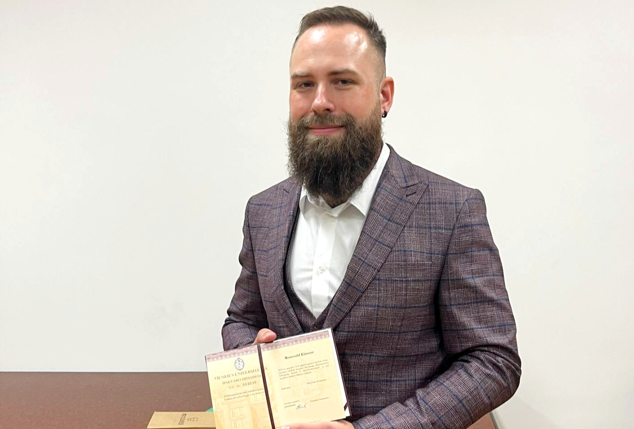 Dr Romuald Eimont. Photo from personal archive