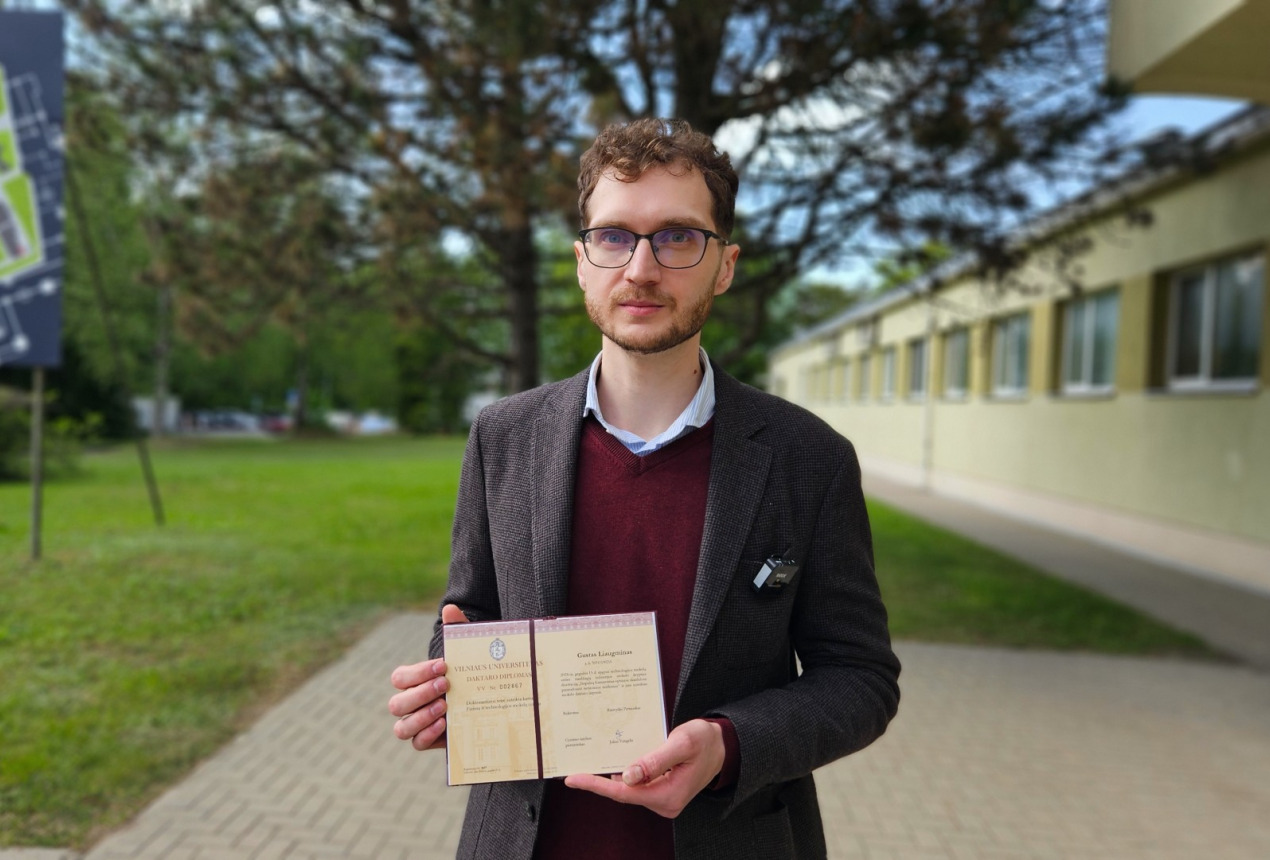 Dr. Gustas Liaugminas. Photo: FTMC