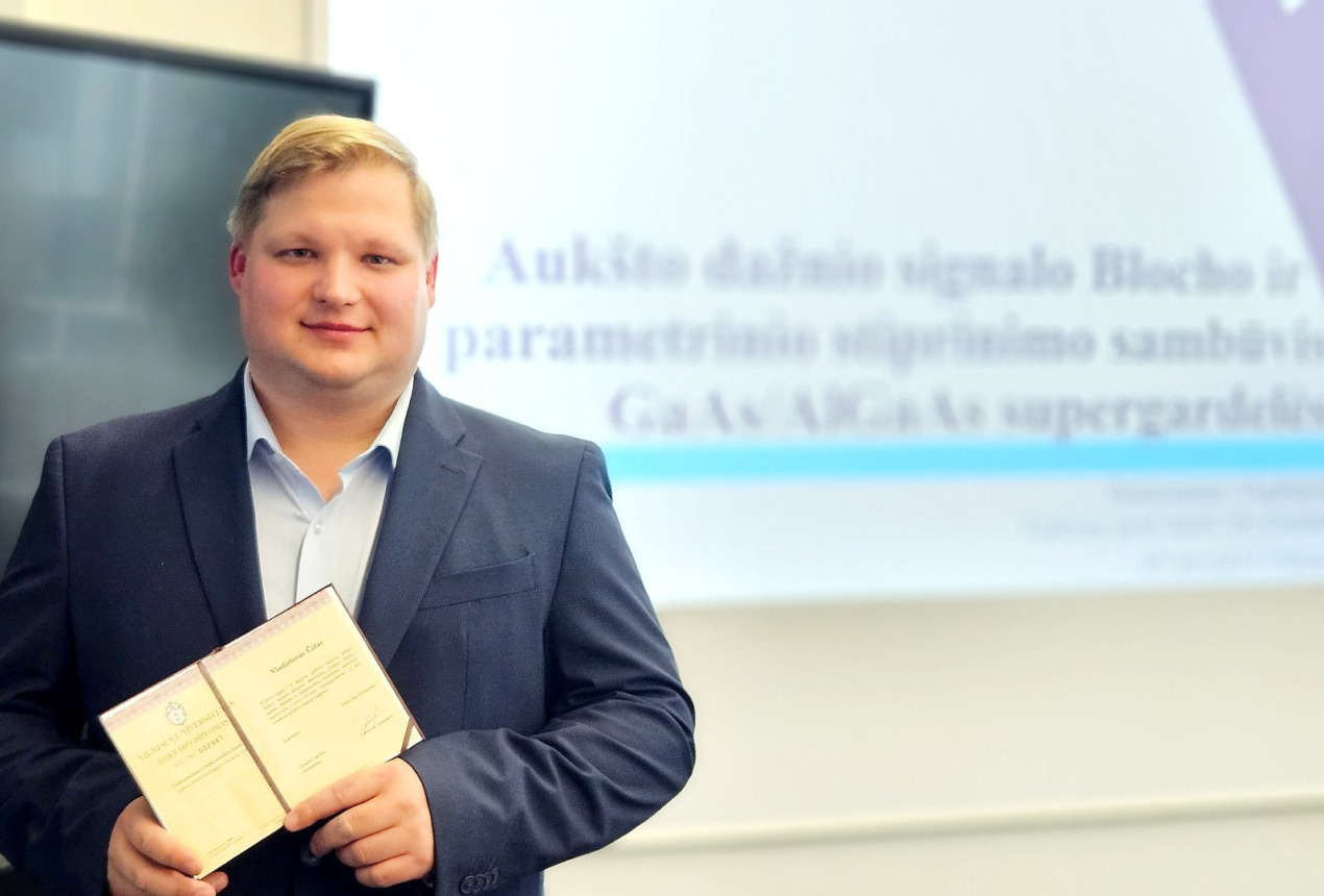 Dr. Vladislovas Čižas. Photo: FTMC