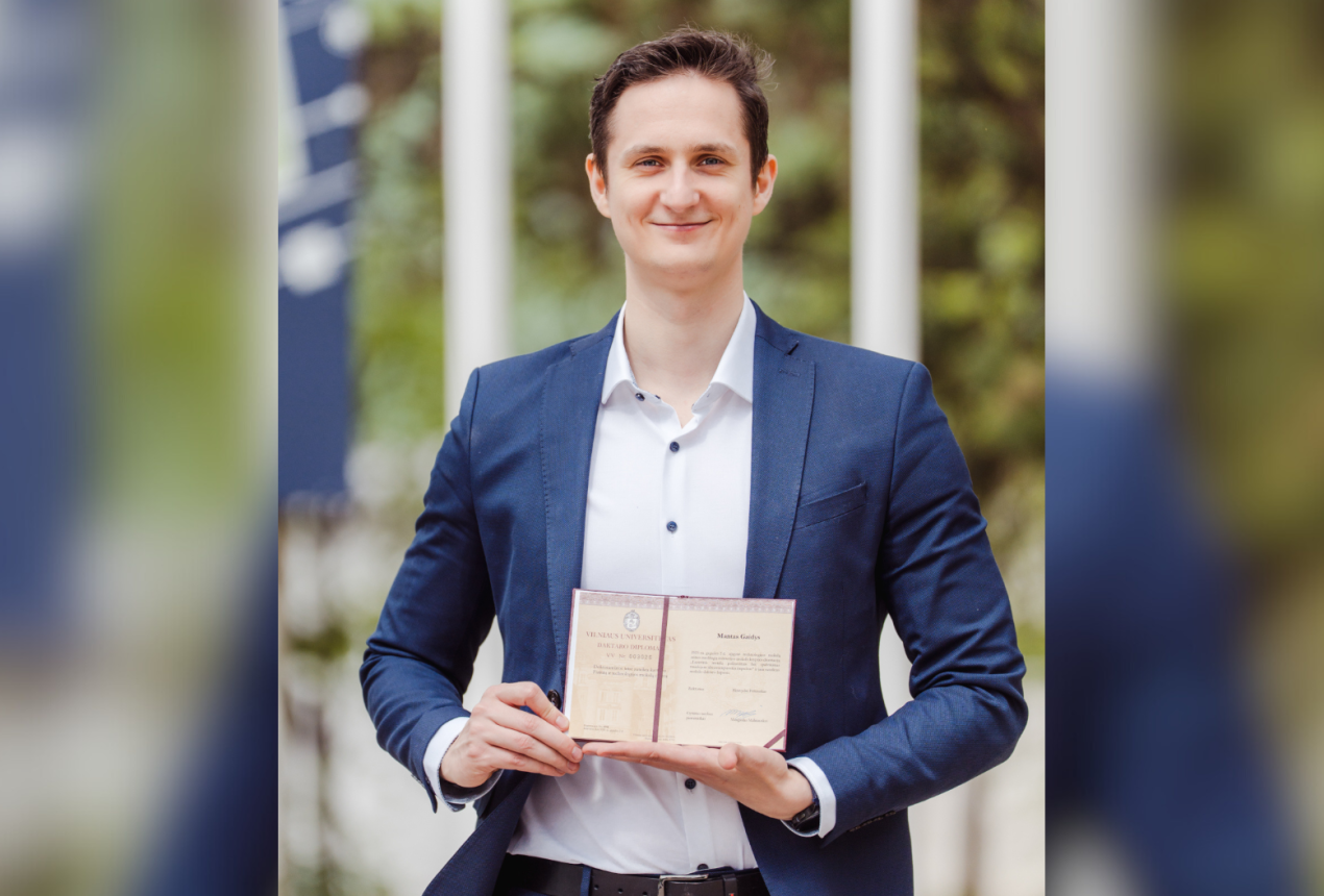 Dr. Mantas Gaidys. Nuotrauka iš asmeninio archyvo