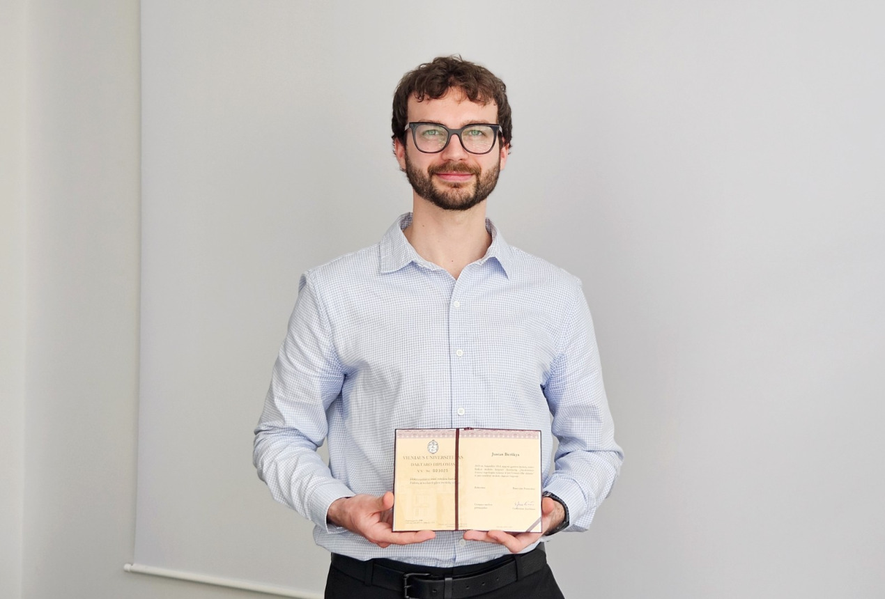 Dr. Justas Berškys. FTMC nuotrauka