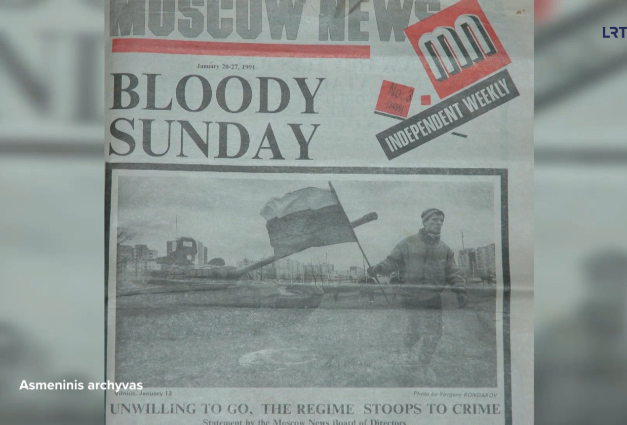 Tuometinis studentas Arūnas Ramanavičius. LRT.LT videomedžiagos kadras