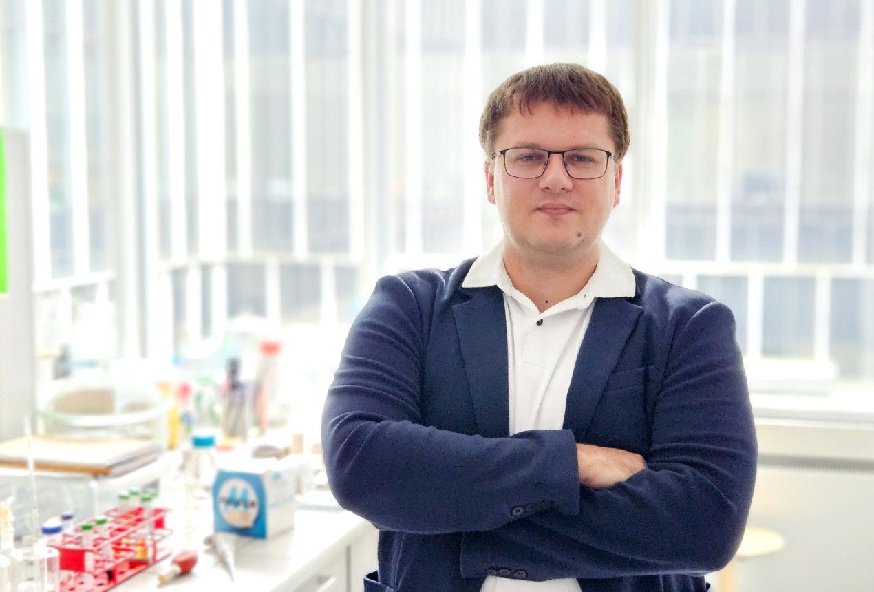 Dr. Simonas Ramanavičius. FTMC nuotrauka