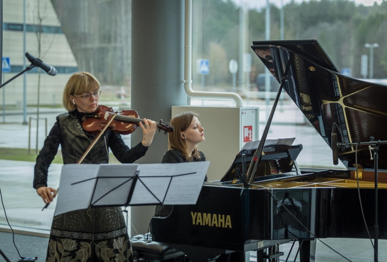 NFTMC atidarymo ceremonijos akimirka