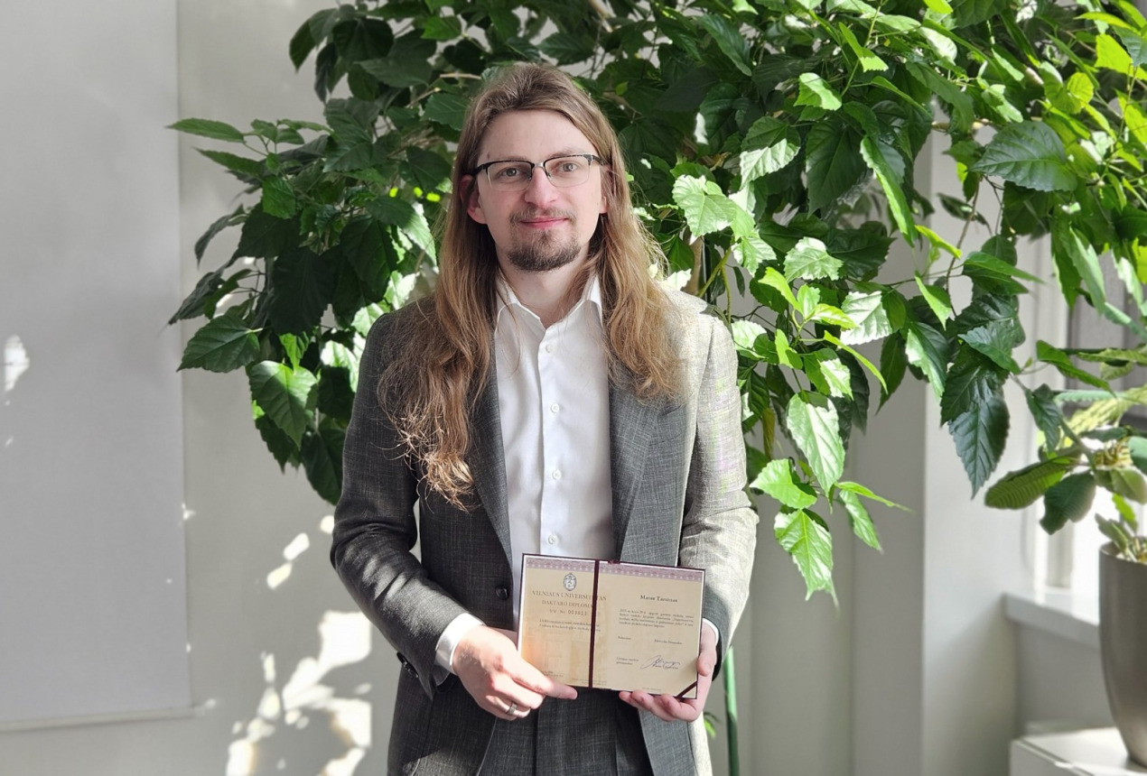 Dr Matas Tartėnas. Photo: FTMC