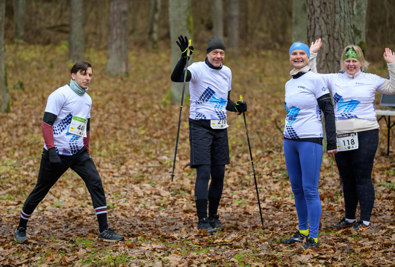Iš kairės: dr. Ričardas Norkus, Šarūnas Mačiulis, dr. Renata Butkutė ir Sigita Siliuvienė. Donato Lazausko / „Trailo Kalvės“ nuotrauka