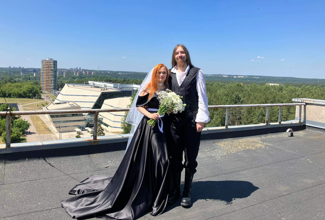 Rūta Urbonavičiūtė ir Karolis Adomavičius. Asmeninio archyvo nuotrauka