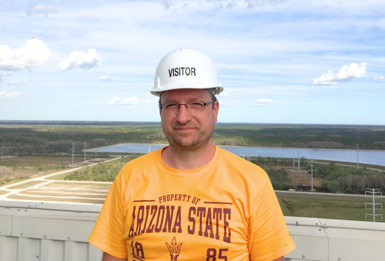 Dr. Arūnas Stirkė 2018 m. Arizonoje. Nuotrauka iš asmeninio archyvo