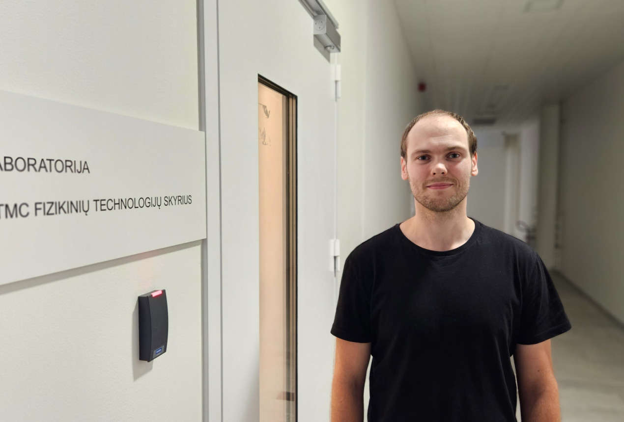 Dokt. Algimantas Lukša. FTMC nuotrauka