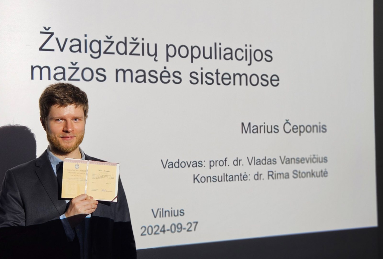 Dr. Marius Čeponis. FTMC nuotrauka