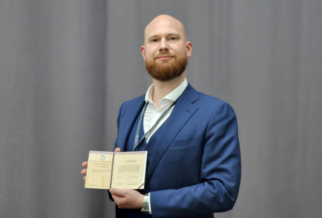 Dr. Karolis Stašys. Photo: FTMC