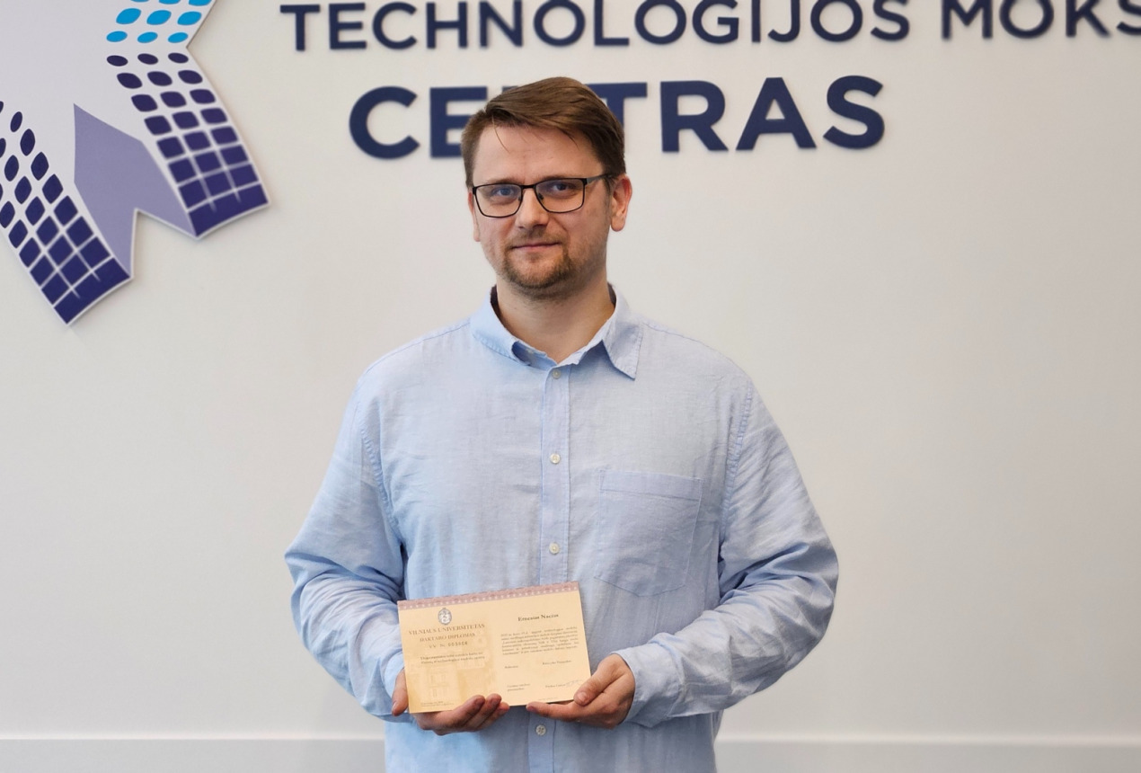 Dr Ernestas Nacius. Photo: FTMC