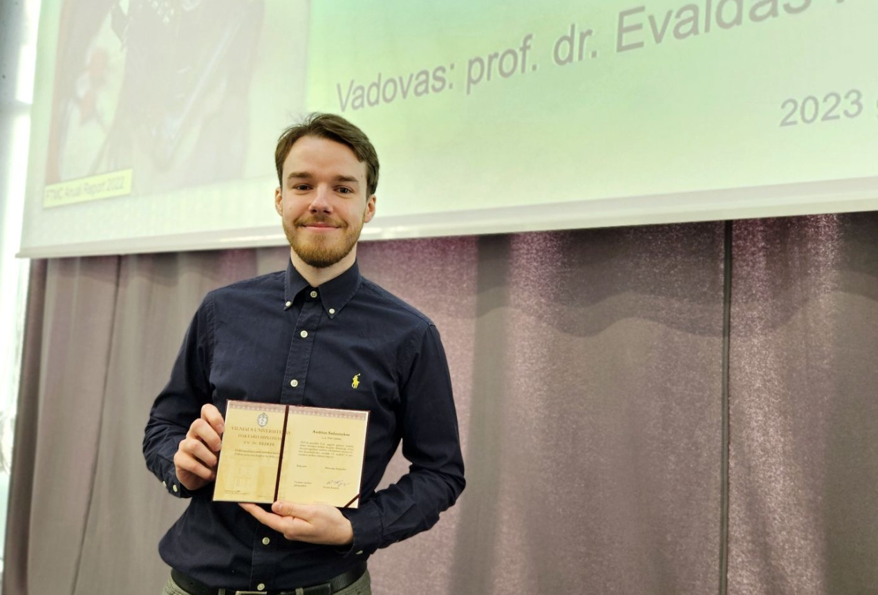 Dr. Audrius Sadaunykas. Photo: FTMC